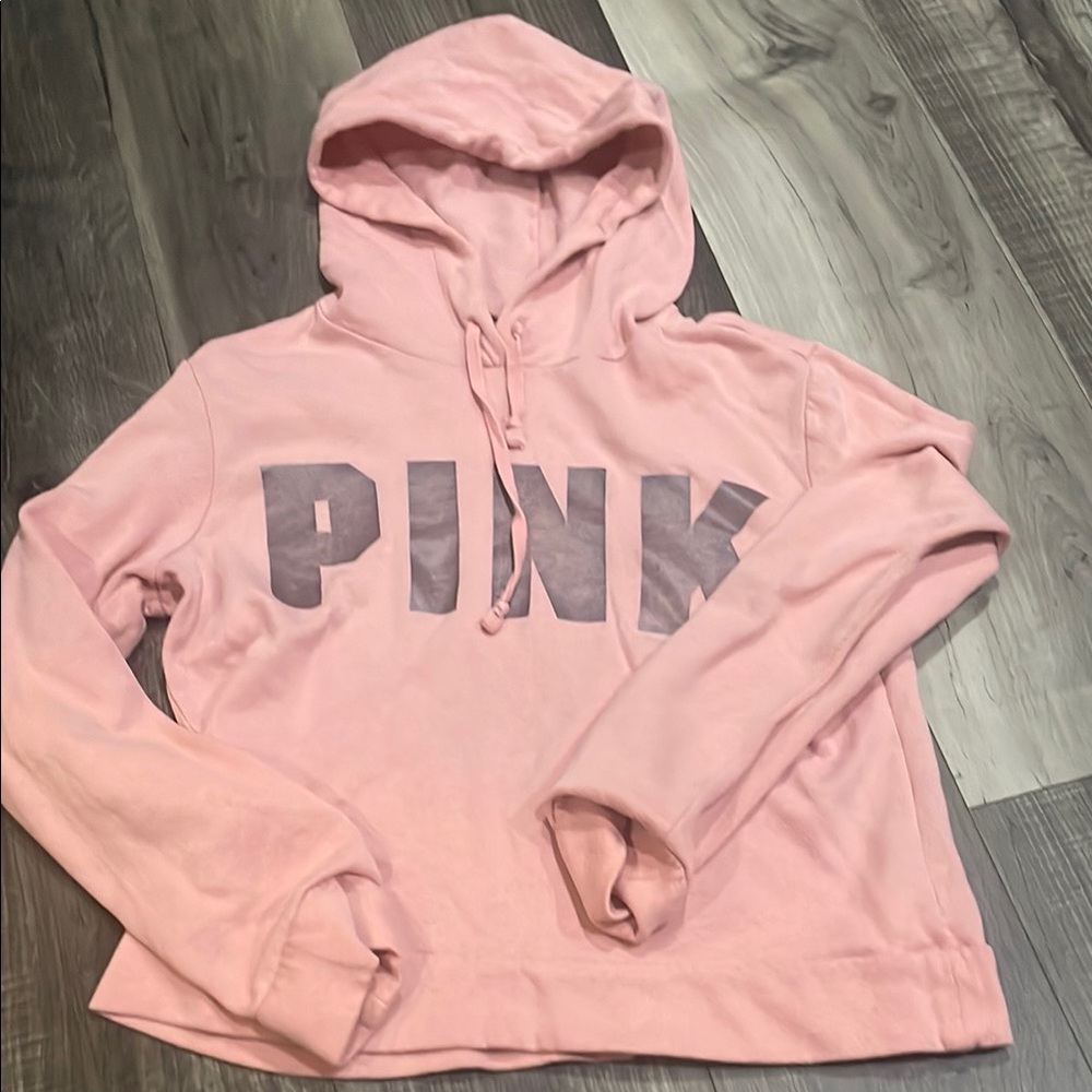 Pink Hoodie Sweatshirt